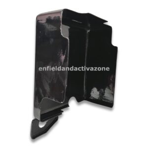 EAZ Battery Box Side Panel for Royal Enfield Classic & Bullet BS4 (9-AMP Self-Start Models) – Heavy-Duty ABS Plastic – Gloss Black Finish