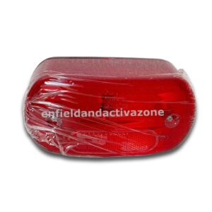Uno Minda Tail Light Assembly for Royal Enfield Bullet Electra – Premium Red Lens Rear Lamp – Part No. TL-6160C