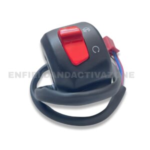 Uno Minda SW-0666BV Right Hand Handlebar Switch (AHO) for Royal Enfield Bullet 350 & Electra BS4 Models (Self Start)