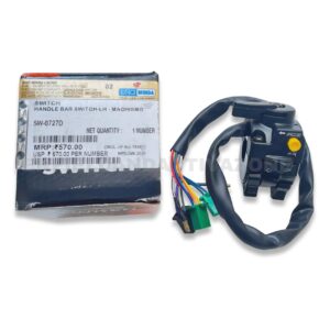 Uno Minda LH Handlebar Switch Assembly (with Decompressor) – Part No. SW-0727D for Royal Enfield Old Model