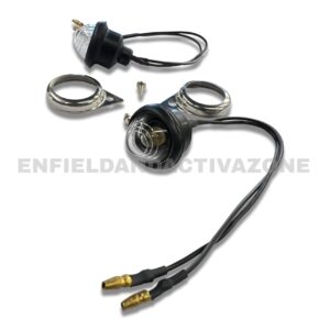 Swiss Auto Premium Pilot Lamp DEUS-0354A (Parking Light) Assembly Set for Royal Enfield Bullet Standard & Electra – Old Models