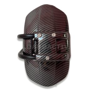EAZ Universal Tyre Hugger for Royal Enfield Hunter 350 – Premium Carbon Fiber Finish – Heavy-Duty Rear Mudguard Protector