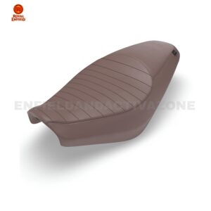 Royal Enfield Hunter 350 Pleated Seat Cover Set Brown | Genuine GMA Accessory | KXA00133