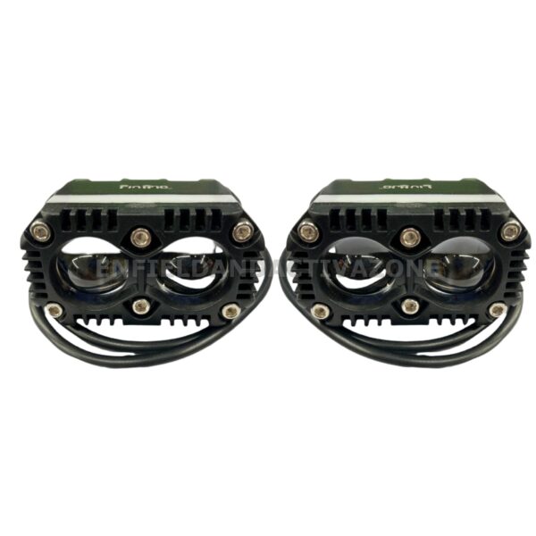 2 LED HJG Fog light With DRL 40W White & Yellow (Pair)