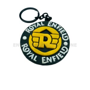 Round Shape R Logo Keyring