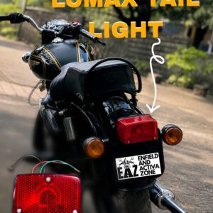 Lumax American Style Tail Light Backlight for Royal Enfield | American Type Rear Tail Light