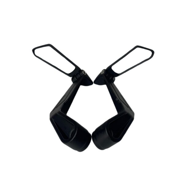 New Universal Motorcycle Rear View Mirror Set, Adjustable, Rotating, For All Bikes, Handlebar Nut Fitting Only 8mm, 10mm Fitting - Image 3