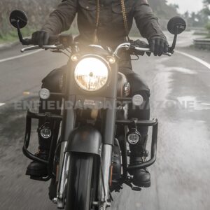 Royal Enfield LED Fog Light Kit Black | Genuine Auxiliary Fog Lights | KXA00075