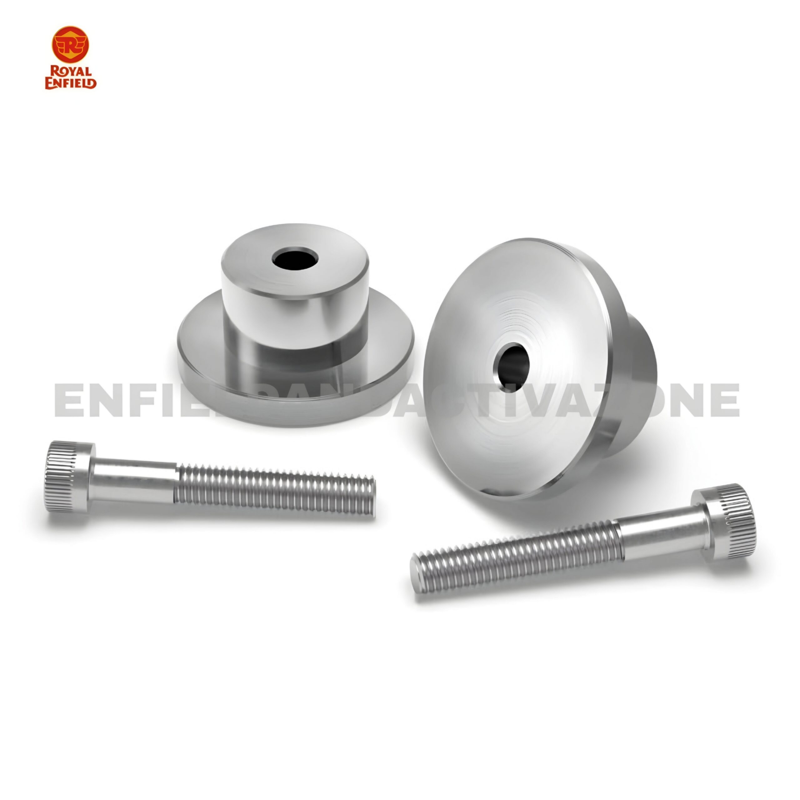 Royal Enfield Bar End Mirror Mounting Kit | Genuine GMA Motorcycle Accessory | KXA00125