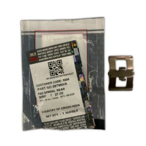 Royal Enfield Genuine Pad Spring - Rear | Part No. 587960/A