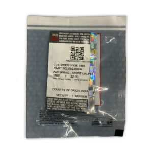 Royal Enfield Front Brake Caliper Pad Spring - Part No. 592256/A