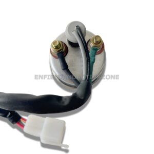 Genuine Royal Enfield Bullet Silver Ammeter (592799/C) – OEM Analog Ampere Meter for Classic, Bullet & Electra UCE