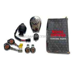 Genuine Royal Enfield Common Key Set (1040443/R) – OEM Ignition, Fuel Cap & Tool Box Lock Kit for Classic & Bullet ABS (BS4)
