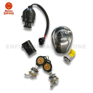 Genuine Royal Enfield Common Key Set (1040443/R) – OEM Ignition, Fuel Cap & Tool Box Lock Kit for Classic & Bullet ABS (BS4)