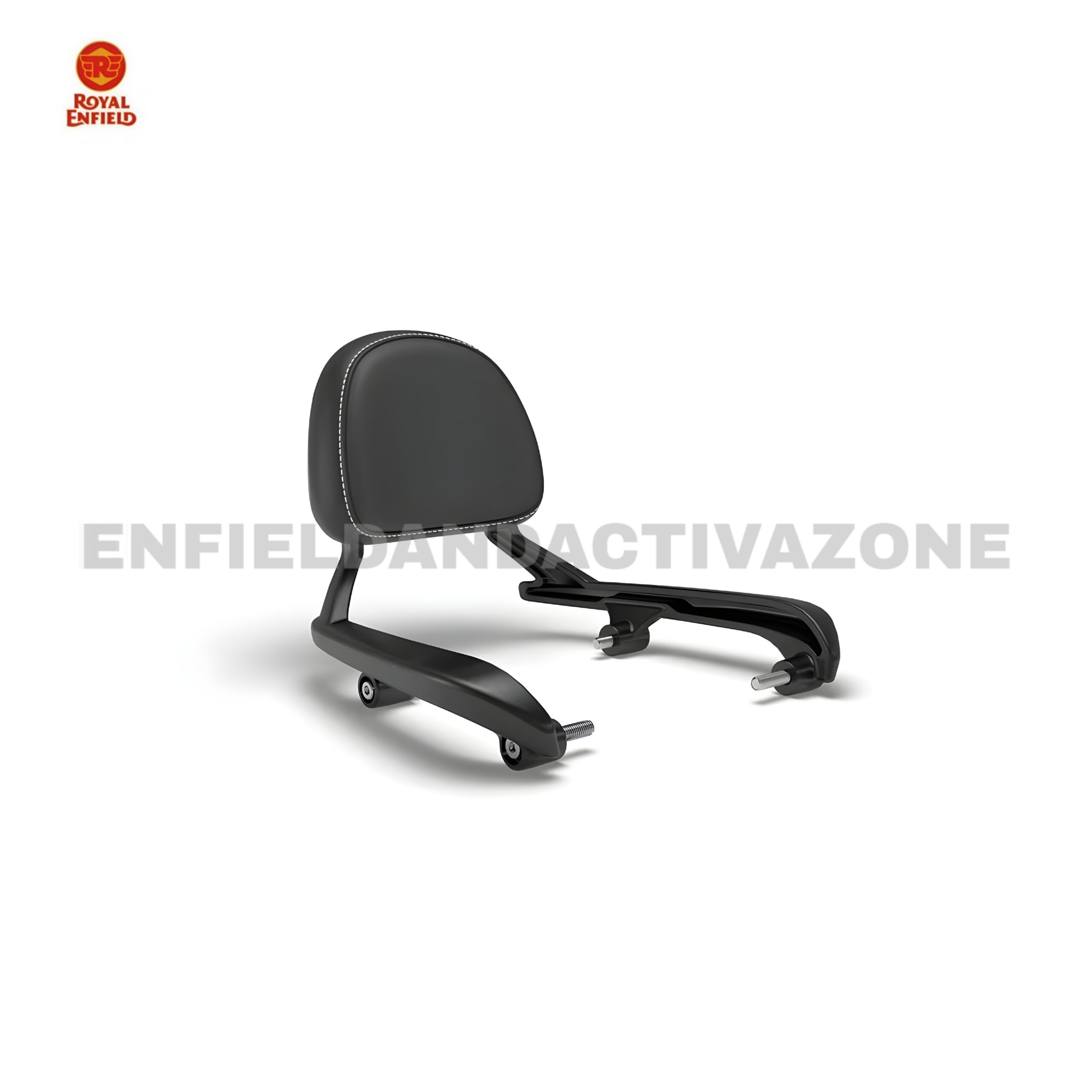 Royal Enfield Passenger Backrest Pad Black | Genuine Motorcycle Accessory | KXA00088 - Image 3