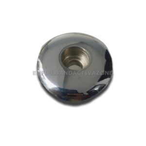 Genuine Royal Enfield Chrome Handlebar Counter Weight (1100233/B) – OEM Vibration Dampener for Classic 350 Reborn & Meteor 350