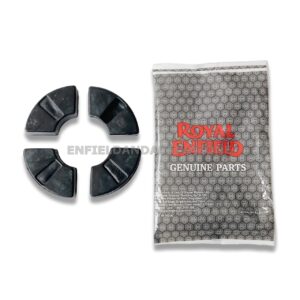 Genuine Royal Enfield Rear Hub Cush Drive Rubber Kit (Drum Rubber) (144471/A) – OEM Drivetrain Damper for Classic, Bullet, Electra & Thunderbird