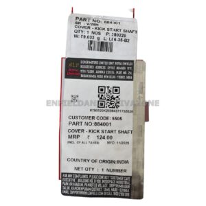 Genuine Royal Enfield Kick Start Shaft Cover (884001) – OEM Crankcase Cap for Classic 350, Bullet 500 & UCE Models