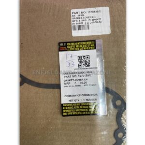 Genuine Royal Enfield Left Engine Cover Gasket (1570139/E) – OEM Magneto/Magnet Cover Gasket for J-Series 350cc Engines