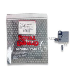 Genuine Royal Enfield Front Master Cylinder Switch Kit (594710/A) – OEM Front Brake Light Switch for Disc Brake Models