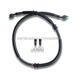 Genuine Royal Enfield Front Brake Hose Assembly (594704/A) – OEM Hydraulic Brake Line for Thunderbird 350 & 500