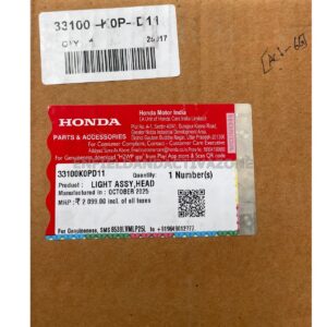 Genuine Honda Light Assy, Head (33100K0PD11) for Honda Activa 6G – OEM LED Headlight Assembly (Complete)