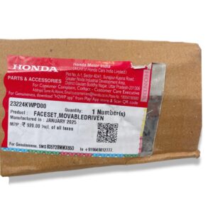 Genuine Honda Face Set, Movable Driven (Rear Clutch Pulley) – Honda OEM Transmission Part – Part No. 23224KWPD00