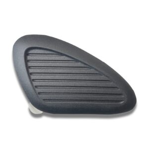 Genuine Royal Enfield Left Hand (LH) Thigh Pad for Classic 350 Reborn (J-Series) – Black Tank Grip – Part No. 1100412/A