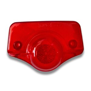 Genuine Royal Enfield Tail Lamp Lens (Red) for Bullet Standard 350 & Classic – OEM Rear Light Glass – Part No. 140987