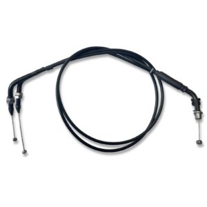 Genuine Royal Enfield Throttle Cable Assembly (Push-Pull) for Interceptor 650 & Continental GT 650 – OEM Dual Accelerator Cable – Part No. 576047/D