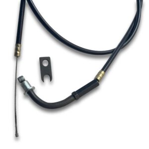Genuine Royal Enfield Throttle Cable for Old Bullet Standard 350, Electra & Machismo – OEM Accelerator Wire – Part No. 145713