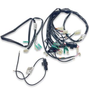 Genuine Royal Enfield Main Cable & Tail Light Wiring Harness Kit for Old Bullet Models – Part No. 888302