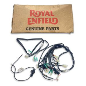 Genuine Royal Enfield Main Cable & Tail Light Wiring Harness Kit for Old Bullet Models – Part No. 888302