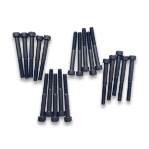 Genuine Royal Enfield Hex Socket Head Screw – M6 x 55mm (Grade 12.9) – High-Tensile Black Oxide Finish – Part No. 570131/A (1 Piece )