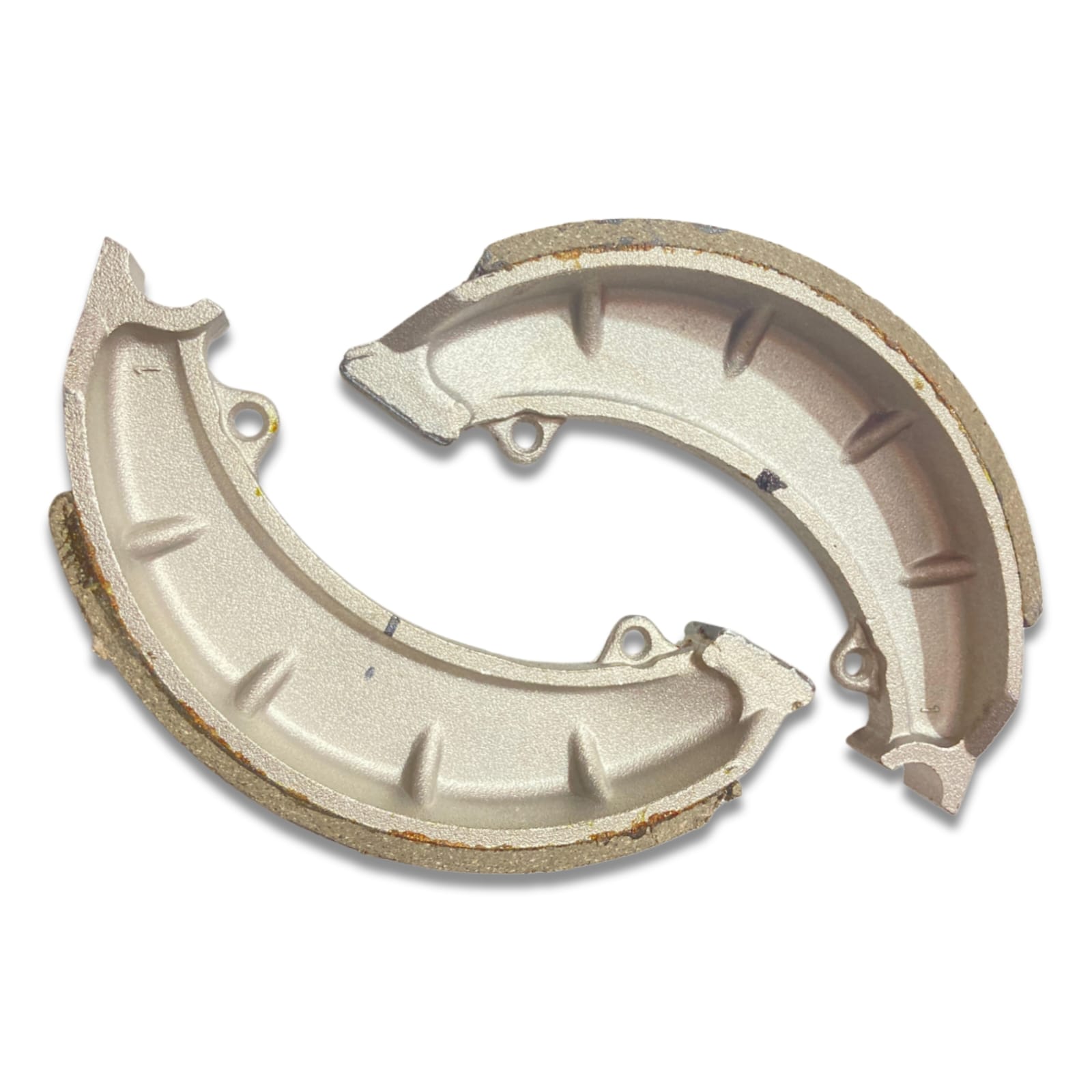 Premium Front Brake Shoe Set – For Royal Enfield Old Model "Big Drum" Hubs - Image 2