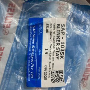 Swiss Indicator Stay (Blinker Gutka) – For Royal Enfield Classic, Bullet & Electra UCE Models