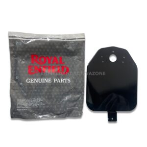 Genuine Royal Enfield Rear Number Plate (Black) for Bullet Standard 350 & 500 – Part No. 845024