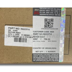 Genuine Royal Enfield Rotor Assembly (Magnet Flywheel) – For Classic 350, Bullet 350 & Thunderbird 350 (BS3 & BS4) – Part No. 592237/A
