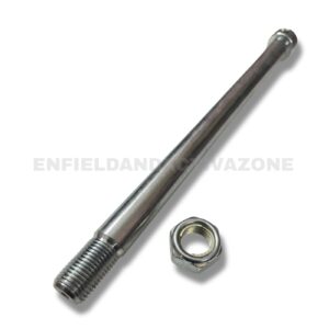 Genuine Royal Enfield Rear Wheel Spindle with Nut Kit – For Classic 350/500, Bullet, Electra & Thunderbird UCE – Part No. 888177