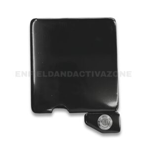 EAZ Premium Battery Box Complete Cover and Clamp Kit – For Royal Enfield Classic 350/500 & Electra BS4 (Fits 9LB Battery) – Black