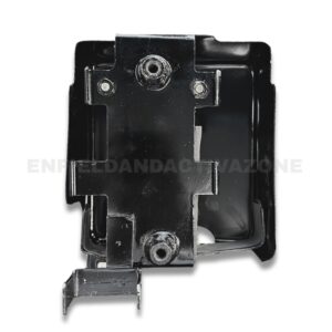 EAZ Premium Battery Box Complete Cover and Clamp Kit – For Royal Enfield Classic 350/500 & Electra BS4 (Fits 9LB Battery) – Black