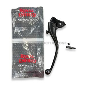 Genuine Royal Enfield Black Adjustable Clutch Lever – For Classic 350 Reborn, Meteor 350, Hunter 350 & New Bullet 350 – Part No. RAL00963/A