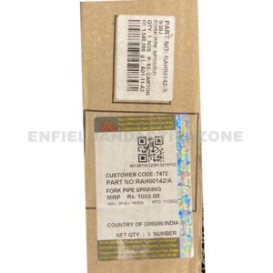 Genuine Royal Enfield Fork Pipe Spinning (RAH00142/A) – OEM Front Suspension Inner Tube for New Classic 350 (Reborn)