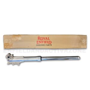 Genuine Royal Enfield Front Fork Assembly RH (592242/G) – OEM Right-Side Suspension Leg for Classic 350 & Bullet 350/500 UCE