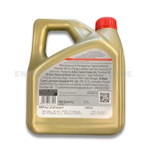 Castrol POWER1 Cruise 15W-50 4T Engine Oil – 2.5 Litre Pack – API SP, JASO MA2 – Full Synthetic Technology for Cruisers