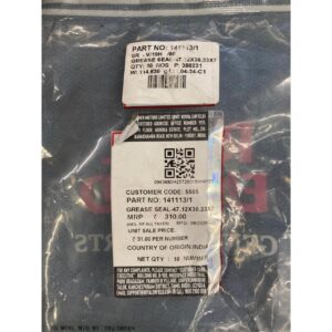 Genuine Royal Enfield Grease Seal (141113/1) – Rear Hub/Wheel Seal – For Classic, Bullet, Electra & Thunderbird