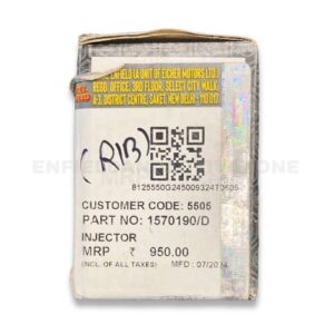 Genuine Royal Enfield J-Series Fuel Injector (1570190/D) – Meteor, Classic Reborn, Hunter & Bullet 350