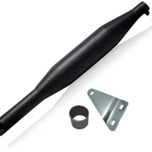 EAZ Redrooster Exhaust Silencer For Royal Enfield Classic, Bullet, Electra, Thunderbird- Heavy Bass Exhaust