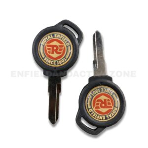 Genuine Royal Enfield Key Blank (Uncut) – For Bullet 350 KS, Classic 500 & Trials – Part No. 590789/B