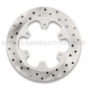 Genuine Royal Enfield Rear Brake Disc Plate – For Classic 350/500, Bullet 500, Thunderbird & Himalayan – Part No. 1010093/C